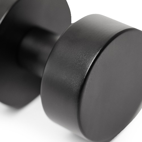 Black Interior or Exterior Bed/Bath Hall/Closet Privacy Door Knob