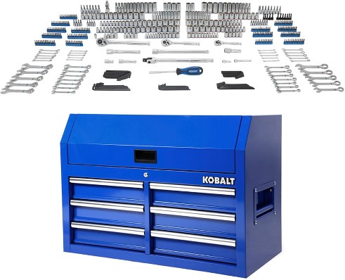 500 Piece Mechanics Tool Set and Steel Tool Chest