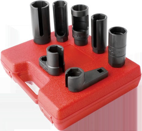 7 -Piece Metric 1/2-in Drive Set 6-point Impact Socket Individual