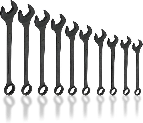 10 -Piece Set 12-point Standard (SAE) Standard Combination Wrench Includes Soft Case