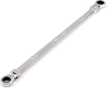 13mm x 15mm Metric Flexible Head Ratchet Wrench