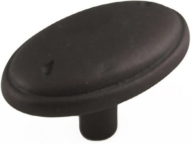 Oil-rubbed bronze Oval Traditional Cabinet Knob