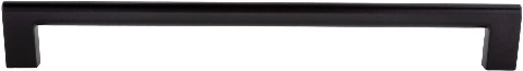 Vail 10-in , Matte Black Cylindrical Bar Drawer Pull
