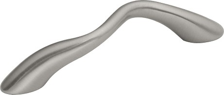 Metropolis 3-in , 76mm Center to Center Satin Nickel Arch Handle Drawer Pull 25 -Pack