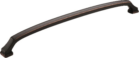 Revitalize 18-in , 457mm Center to Center Oil Rubbed Bronze Arch Handle Appliance Pull