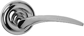 337B Lever Chrome Interior or Exterior Hall/Closet Passage Door Handle