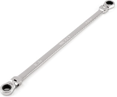 1/2-in x 9/16-in Standard (SAE) Flexible Head Ratchet Wrench