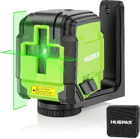 98-Feet Green Self-Leveling Cross-line Laser Level