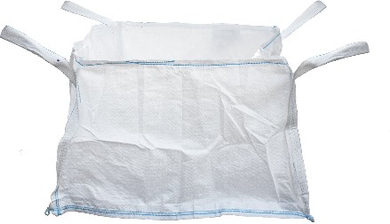 Concrete Washout Bag with Plastic Liner 130-Gallon White Outdoor Polypropylene Construction Trash Bag