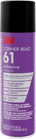 Drywall Corner Bead Adhesive Polymer-based Pink Multi-use Interior/Exterior Construction Adhesive ( 13.8-fl oz Fluid Oz)