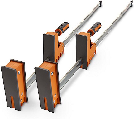 2 -Pack 24-in 1100-lb Parallel Jaw Clamp