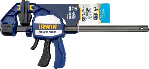 QUICK-GRIP 12-in Heavy-Duty One Handed 600-lb Bar Clamp