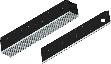 CutiX Stainless steel Snap-off Utility Razor Blade ( 10 -Pack )