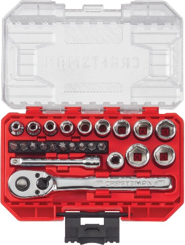 VERSASTACK 24 -Piece Metric Mechanics Tool Set with Hard Case
