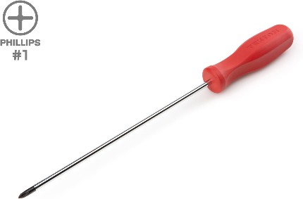 Long #1 Hard Handle #1 8-in Phillips Screwdriver