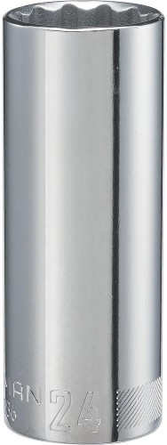 1/2-in Drive Metric 24mm Deep Socket