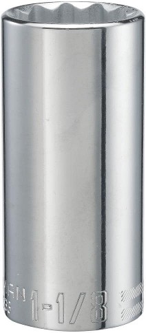 1/2-in Drive Standard (SAE) 1-1/8-in Deep Socket