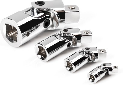 4 -Piece 1/4, 3/8, 1/2, 3/4 inch Drive Universal Joint