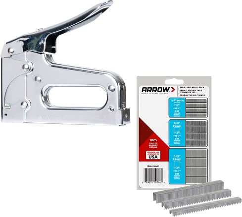 T50 Heavy Duty Manual Staple Gun with Assorted Staples