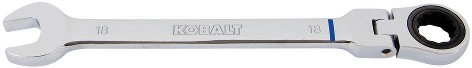 18mm Metric Flexible Head Ratchet Wrench