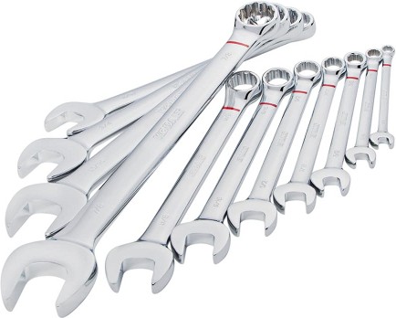 11-Piece Set 12-point Standard Combination Wrench