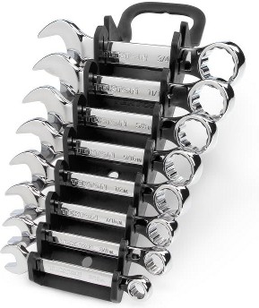 8 -Piece Set 12-point Standard (SAE) Standard Combination Wrench Includes Hard Case