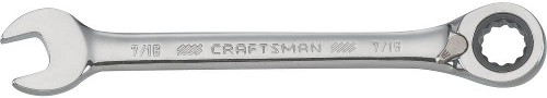 7/16-in Standard (SAE) Ratchet Wrench