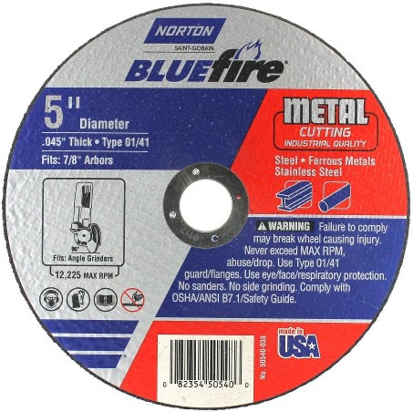 Bluefire 5-in Bonded abrasive Cut-off wheel