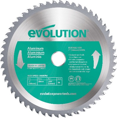 7-in 52 -Tooth Carbide Circular saw blade Individual