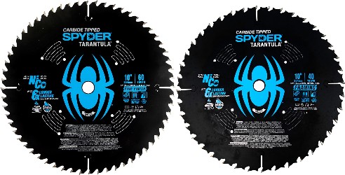 10-in 40T + 60T Miter Saw Blade Collection