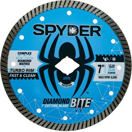 Diamond Bite 7-in Wet/Dry Turbo Rim Diamond Saw Blade