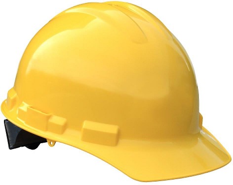 Quick Adjusting Ratchet Type I Yellow Hard Hat