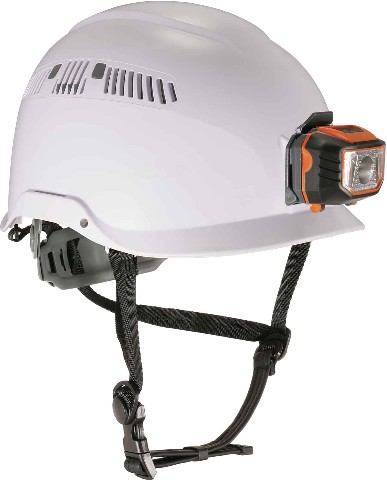 Safety Helmet Quick Adjusting Ratchet Type I Vented Class C White Hard Hat