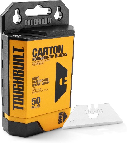 Carton Carbon steel Utility Razor Blade ( 50 -Pack )