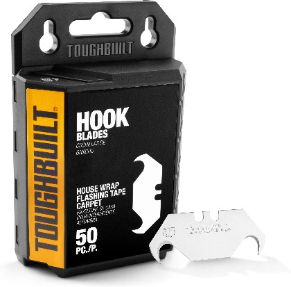 Hook Carbon steel Hook Utility Razor Blade ( 50 -Pack )
