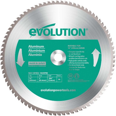 14-in 80 -Tooth Tungsten carbide-tipped steel Chop saw blade Individual
