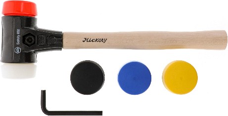 2 -lb Rubber Head Wood Handle Rubber mallet