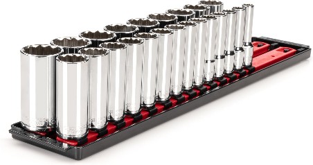 1/2-in Drive Metric Deep Socket Set 23 -Pieces