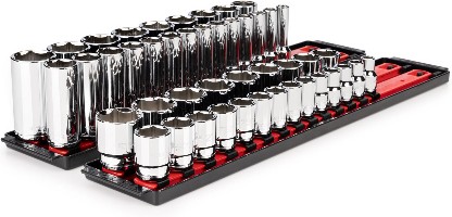 1/2-in Drive Metric Shallow/Deep Socket Set 46 -Pieces