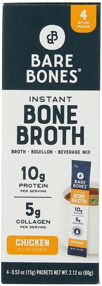 Instant Chicken Bone Broth, Sticks