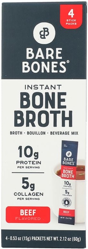 Instant Beef Bone Broth, Sticks