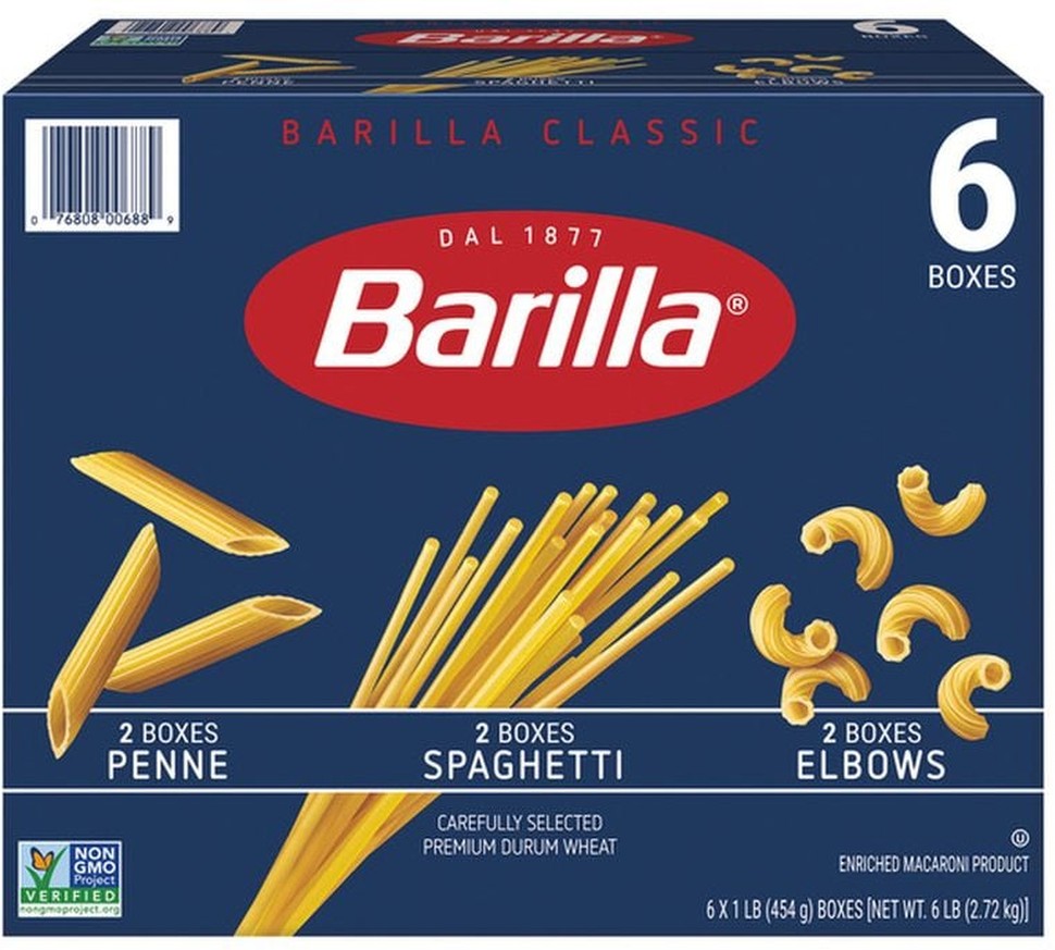 Penne, Spaghetti & Elbows Variety Pack