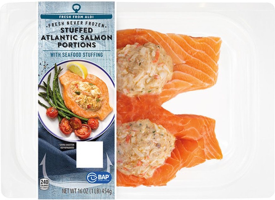 Salmon Stuffed Fillets