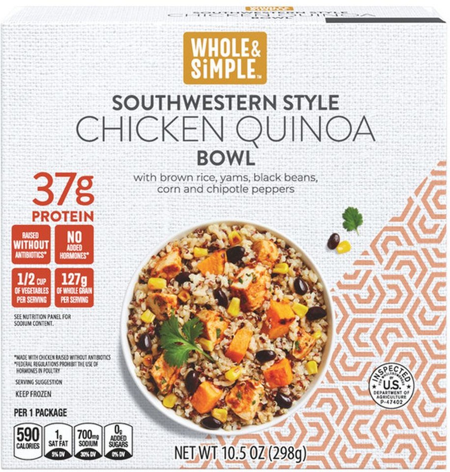 Southwestern Style Chicken Quinoa Bowl