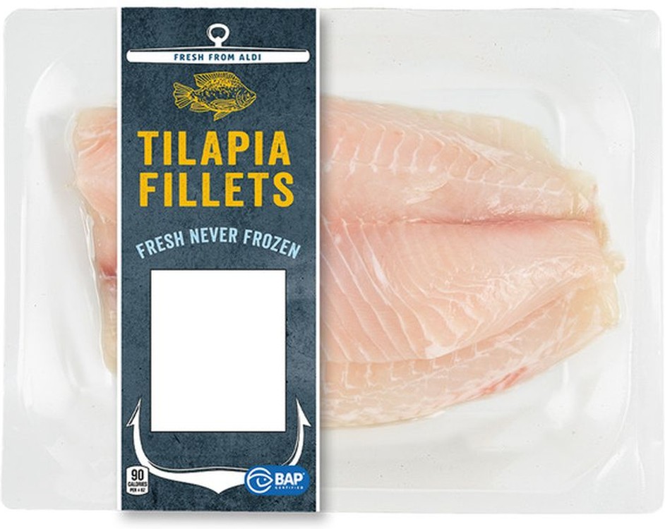 Fresh, Never Frozen Tilapia Fillets