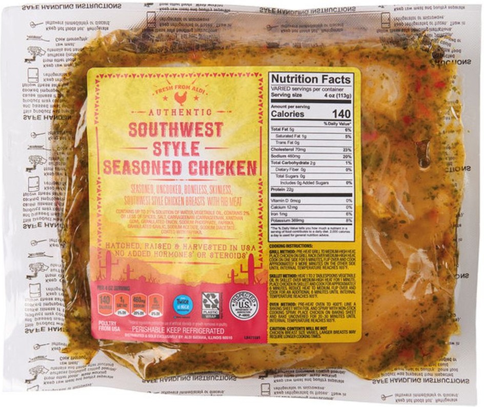Fresh Southwest Seasoned Chicken