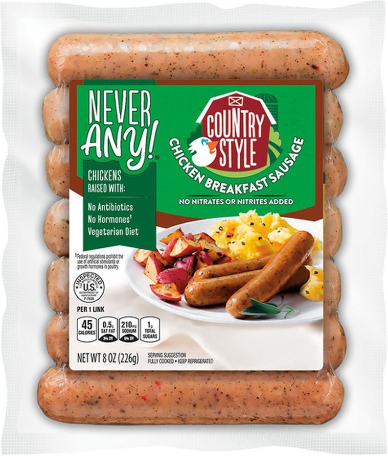 Country Style Breakfast Chicken Sausage
