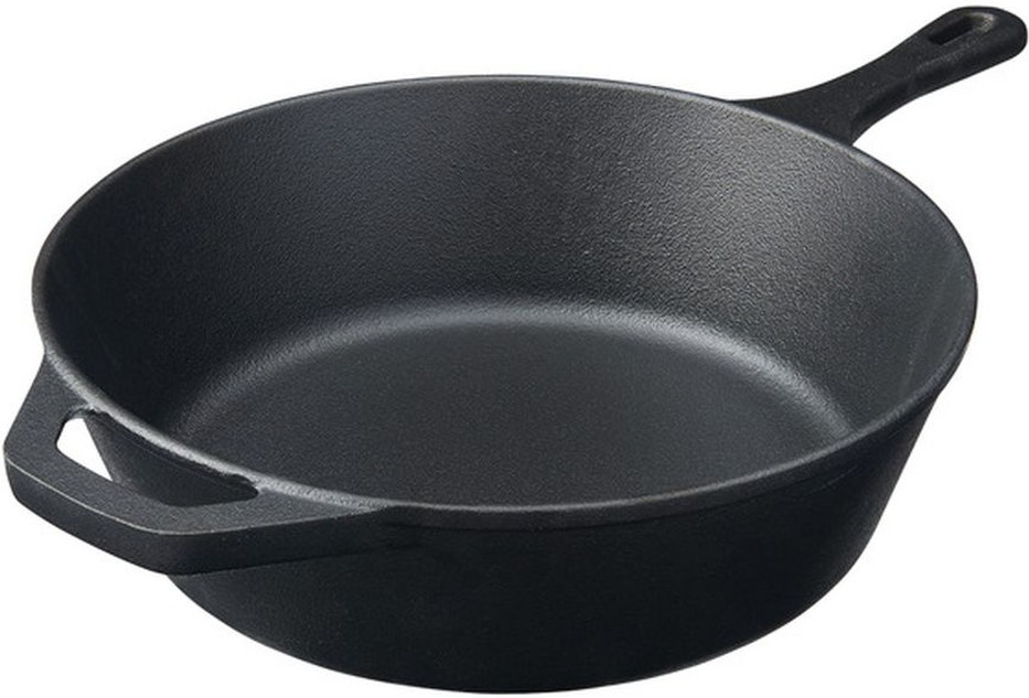 10" Cast Iron Deep Skillet