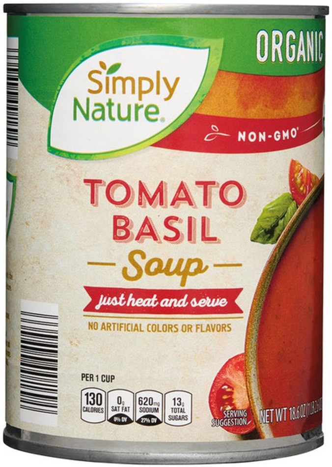 Organic Tomato Basil Soup