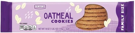 Family Size Oatmeal Cookies